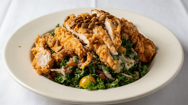 Chicken Tenders Salad.