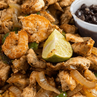 Chicken and Shrimp Fajita