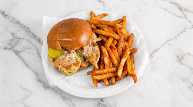 Grilled Chicken Sandwich.