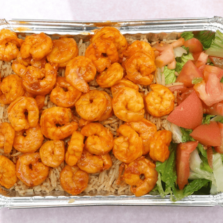 8 Jumbo Grilled Shrimp Salad