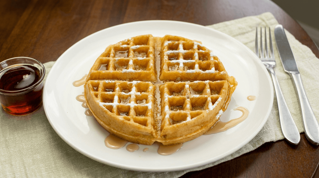 One Waffle.